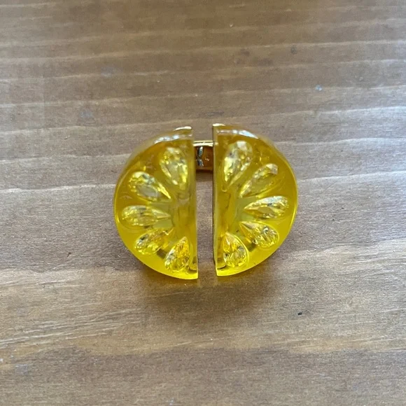 Kate Spade lemon ring - Picture 1 of 3